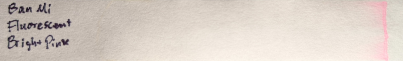 Photo of chromatography paper.