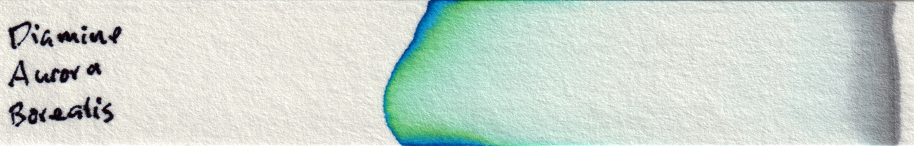 Scan of chromatography paper.