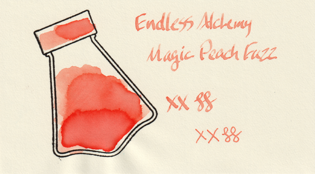 Scan of an ink swatch card made from MD paper