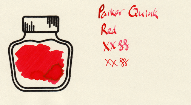 Scan of an ink swatch card made from MD paper